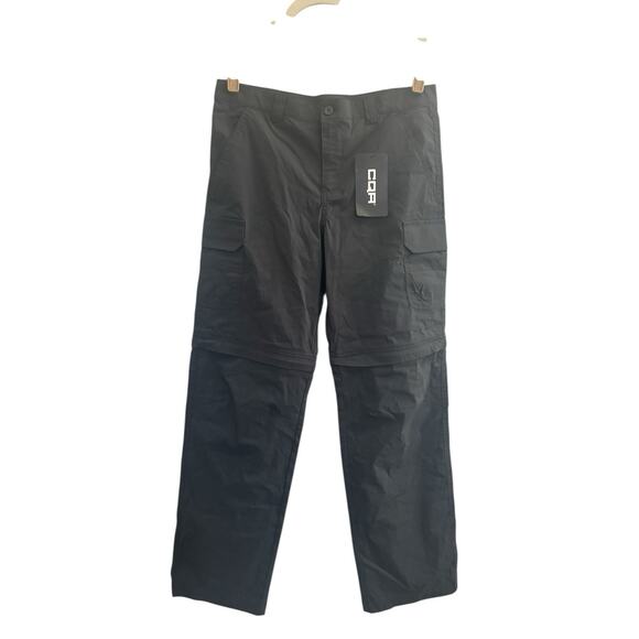 NWT CQR Tactical Boys Convertible Cargo Pants / Shorts Youth Large (14-16) #5504 - Picture 1 of 16
